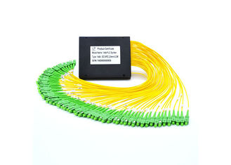 China Small Size Optical Cable Splitter , High Reliability Fiber Optic Splitter  For FTTH supplier
