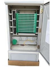 China SMC Material Optical Fiber Distribution Cabinet , 144 Core Fiber Wall Mount Enclosure supplier