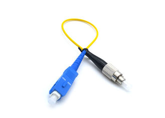 China Best quality single mode simplex fibre patch cable SC-FC UPC Fiber Optic Jumper supplier