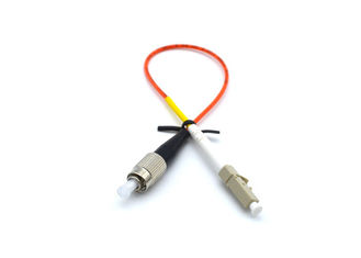 China Multimode LC-FC Fiber Optic Patch Cord Simplex LSZH Fiber Patch Cord For FTTH supplier