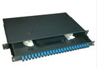 China SC 24 port rack mount patch panel 1U 19&quot; Fiber Optic Joint Closure Drawer Type factory