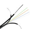 China LSZH Sheath Fig 8 Tight Buffer 1-12 Cores FTTH Drop Cable Outdoor Self supporting Bow type factory