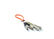 50 125 Fiber Optic Cable Various Color , 3M Multiplex LC ST Fiber Patch Cable supplier